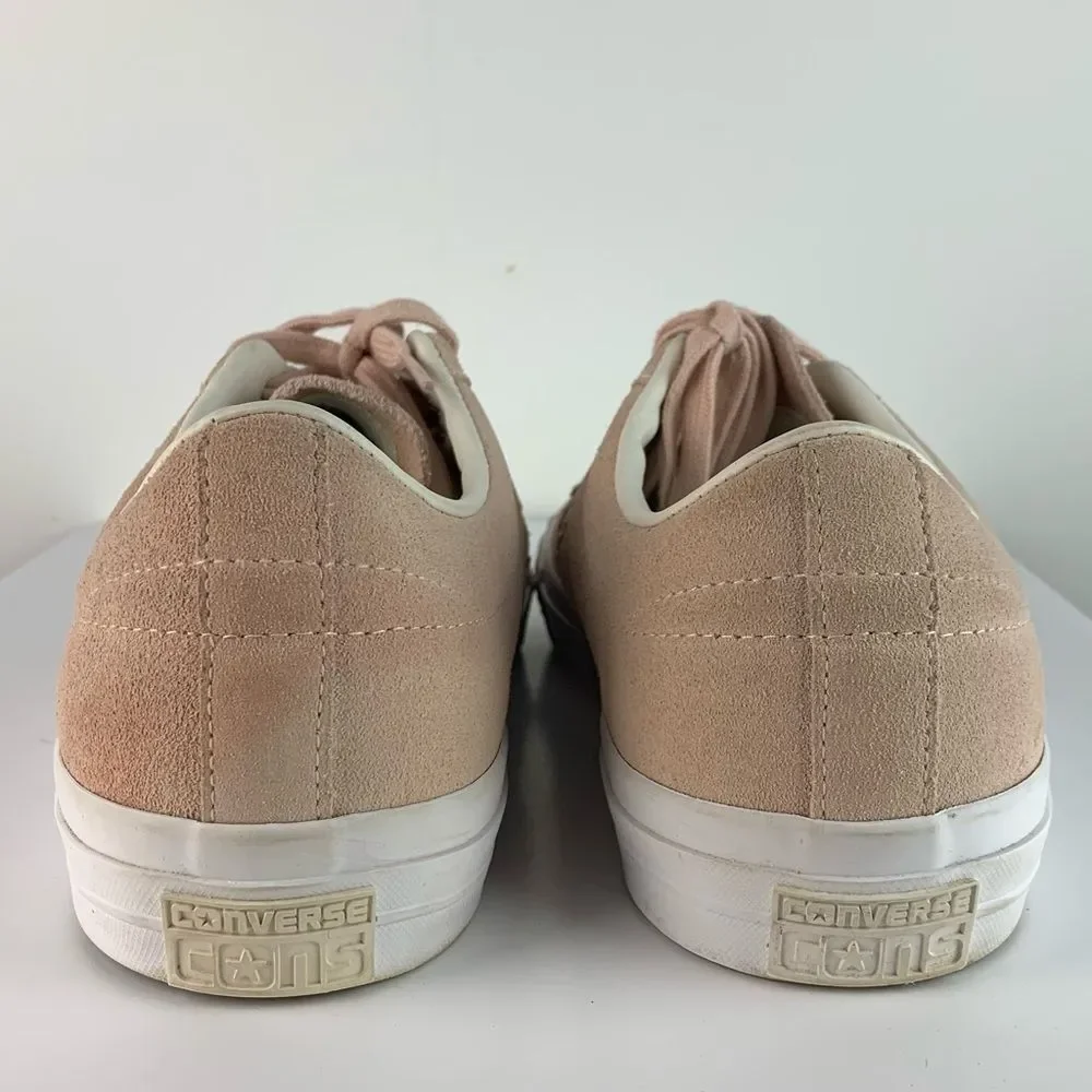 Converse Women’s Dusk Pink Suede One Star Pro Low Lace up Sneakers Shoes Size 14 - Picture 6 of 9